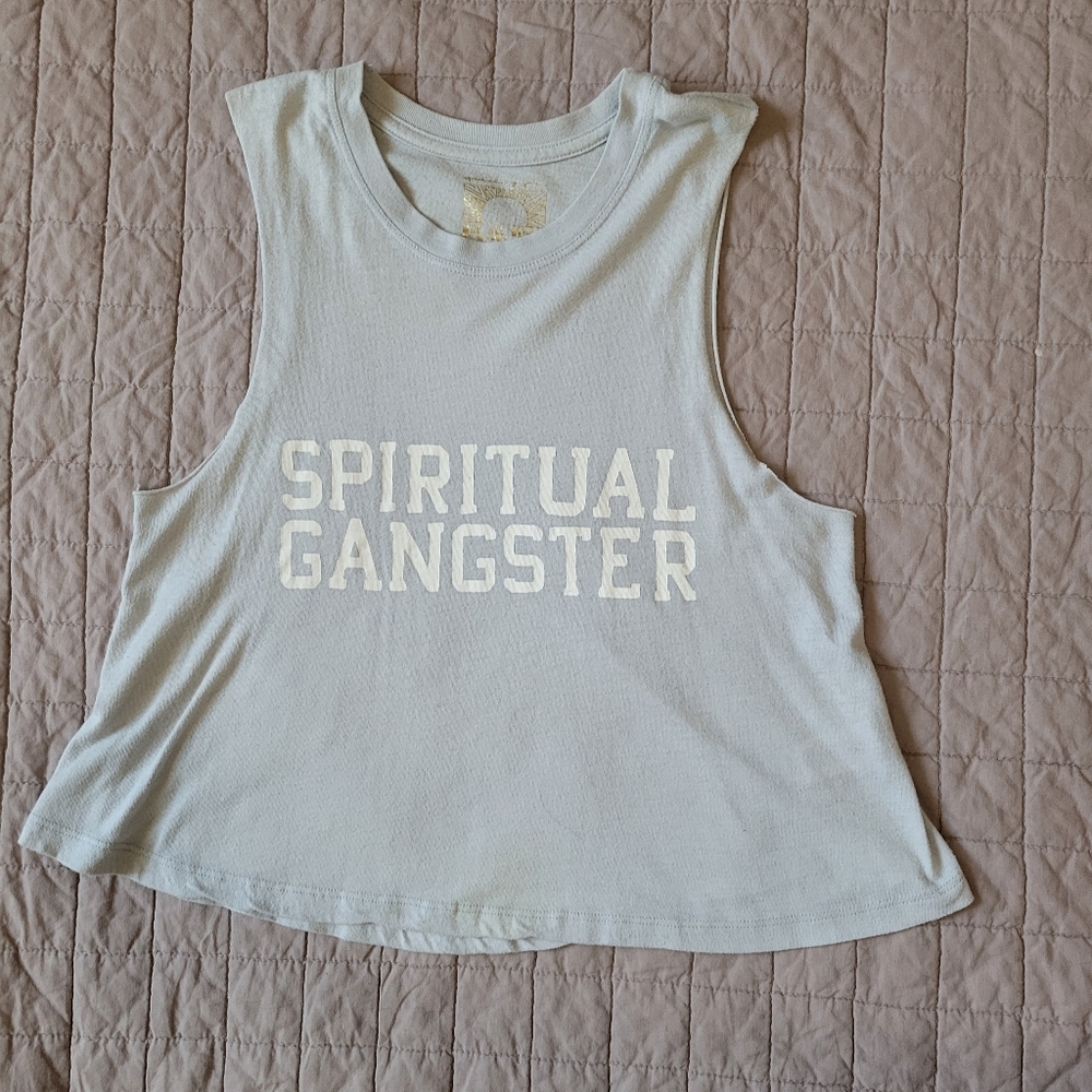 Spiritual Gangster Loose Crop Top